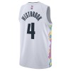 Dres Denver Nuggets Russell Westbrook Nike 2024-25 City Edition Bijela Swingman